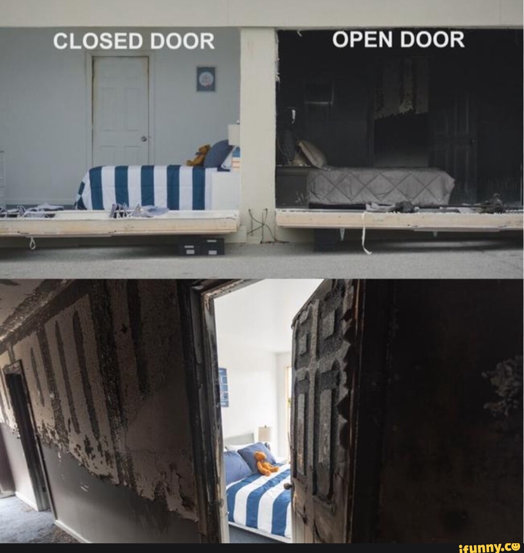 CLOSED DOOR OPEN DOOR - iFunny