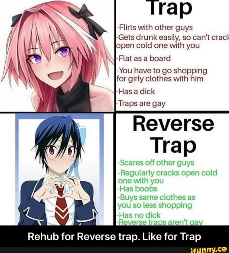 Images Of Reverse Trap Anime Meme.