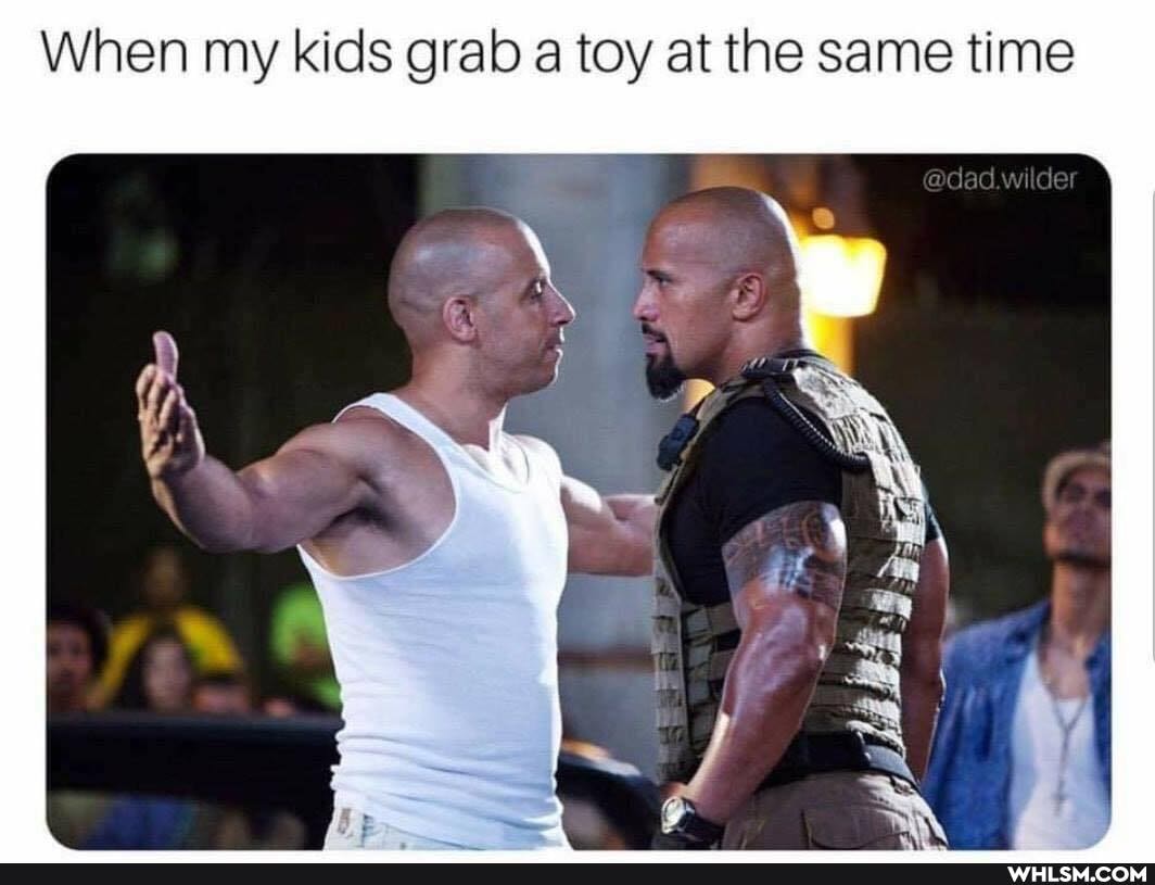 When my kids grab a toy at the same time
@dad.wilder