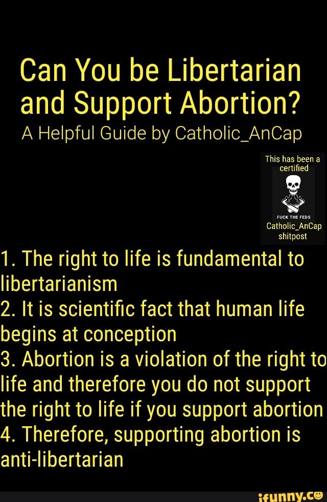 Can You be Libertarian and Support Abortion? A Helpful Guide by ...