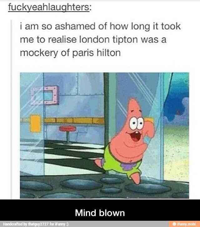 fuckyeahlaughters:
i am so ashamed of how long it took
me to realise london tipton was a
mockery of paris hilton - Mind blown