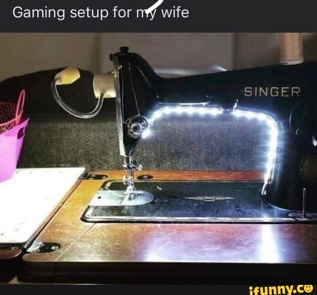 Gaming setup for wife