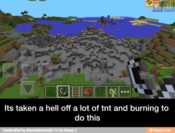 3
E 23
Its taken a hell off a lot of tnt and burning to
do this - Its taken a hell off a lot of tnt and burning to do this