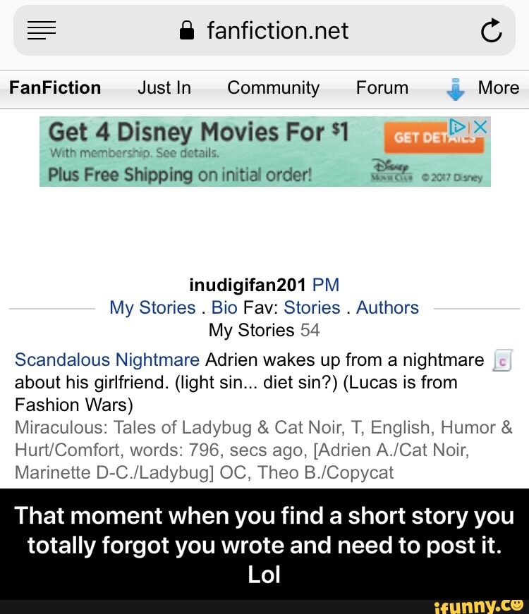 Fanfiction Just In Community Forum More Get 4 Disney