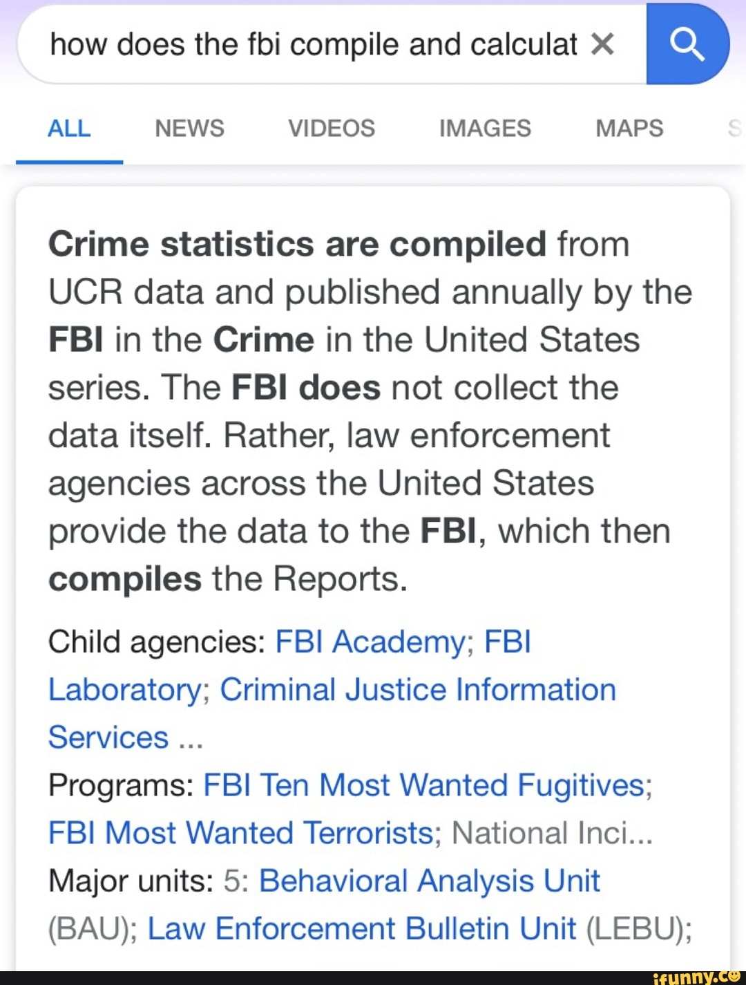 How Does The Fbi Compile And Calculat Crime Statistics Are Compiled ...