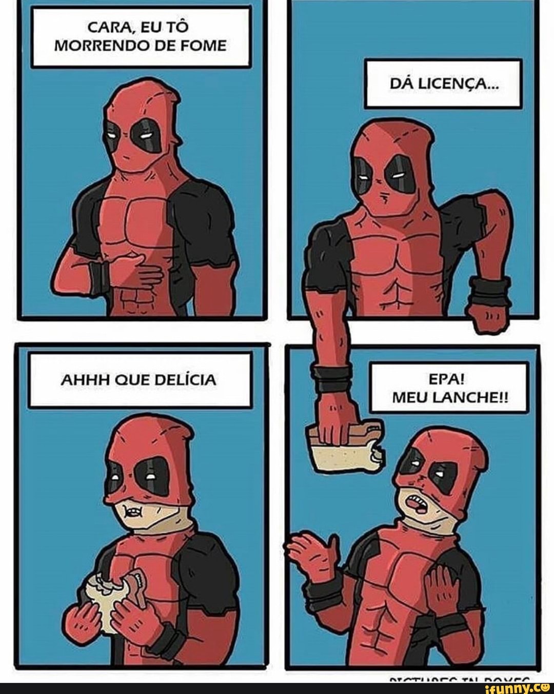 CARA, EU TÔ MORRENDO DE FOME
DA LICENÇA
So