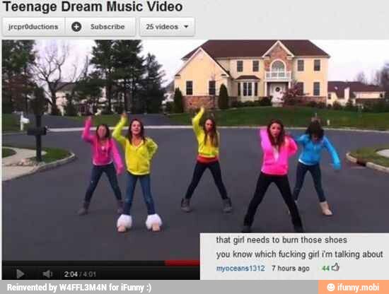 Teenage Dream Music Video
you know which fucking gid im talking about
21312 Thours ago
"ech