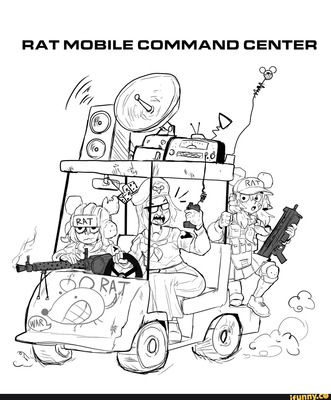 Rat mobile command center ifunny