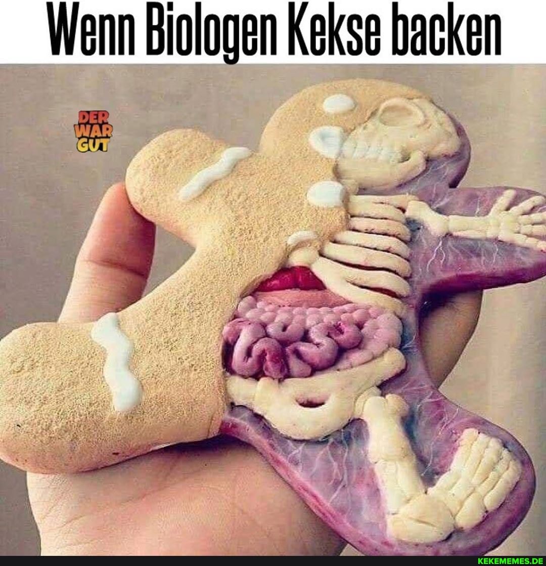 Wenn Biologen Kekse backen