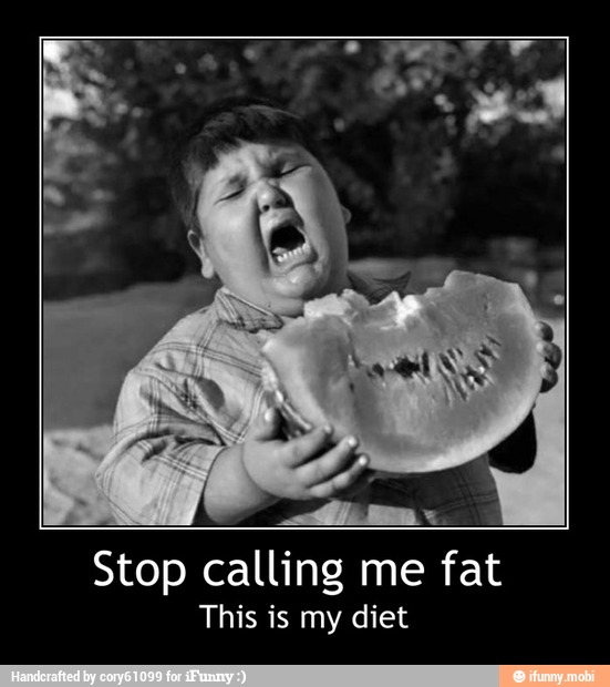 Stop calling me fat
This is my diet - Stop calling me fat
This is my diet