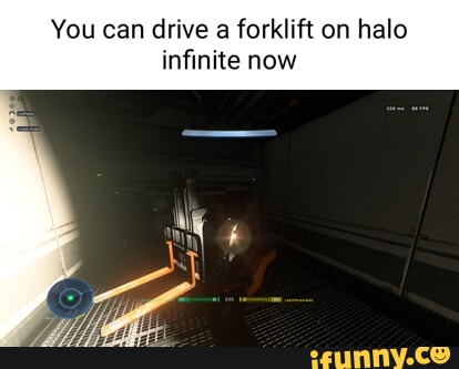 You can drive a forklift on halo infinite now - iFunny