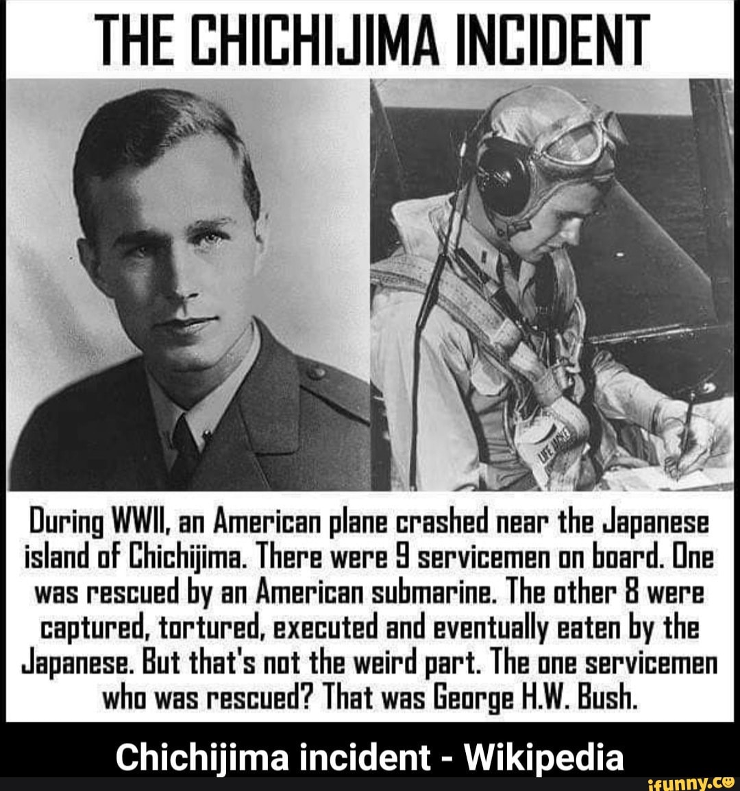 THE CHICHIJIMA INCIDENT During WWIl, an American plane crashed near the ...