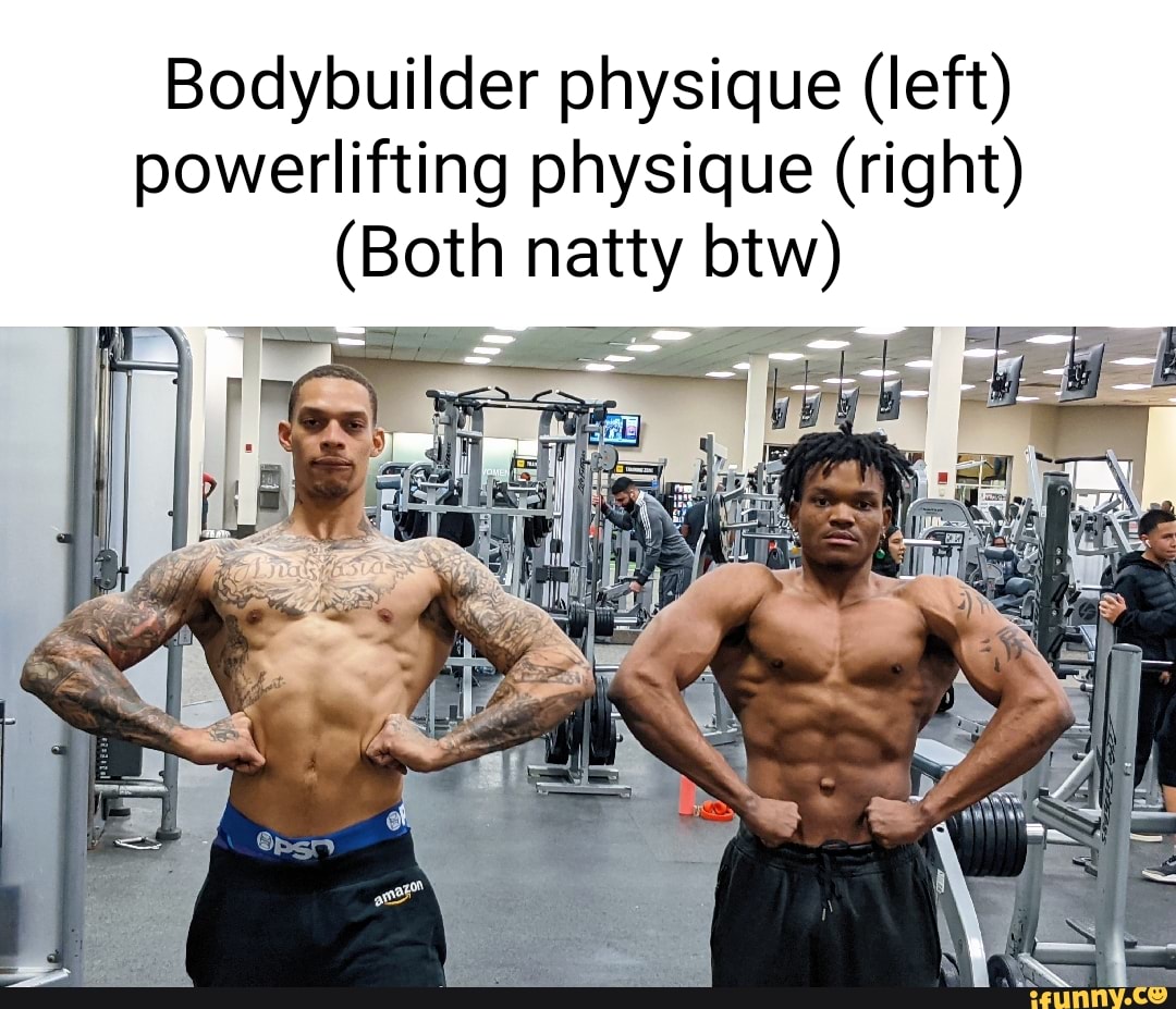 natural powerlifter physique