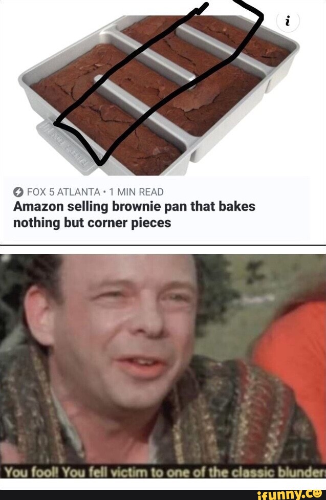 selling brownie pan that bakes nothing but corner pieces