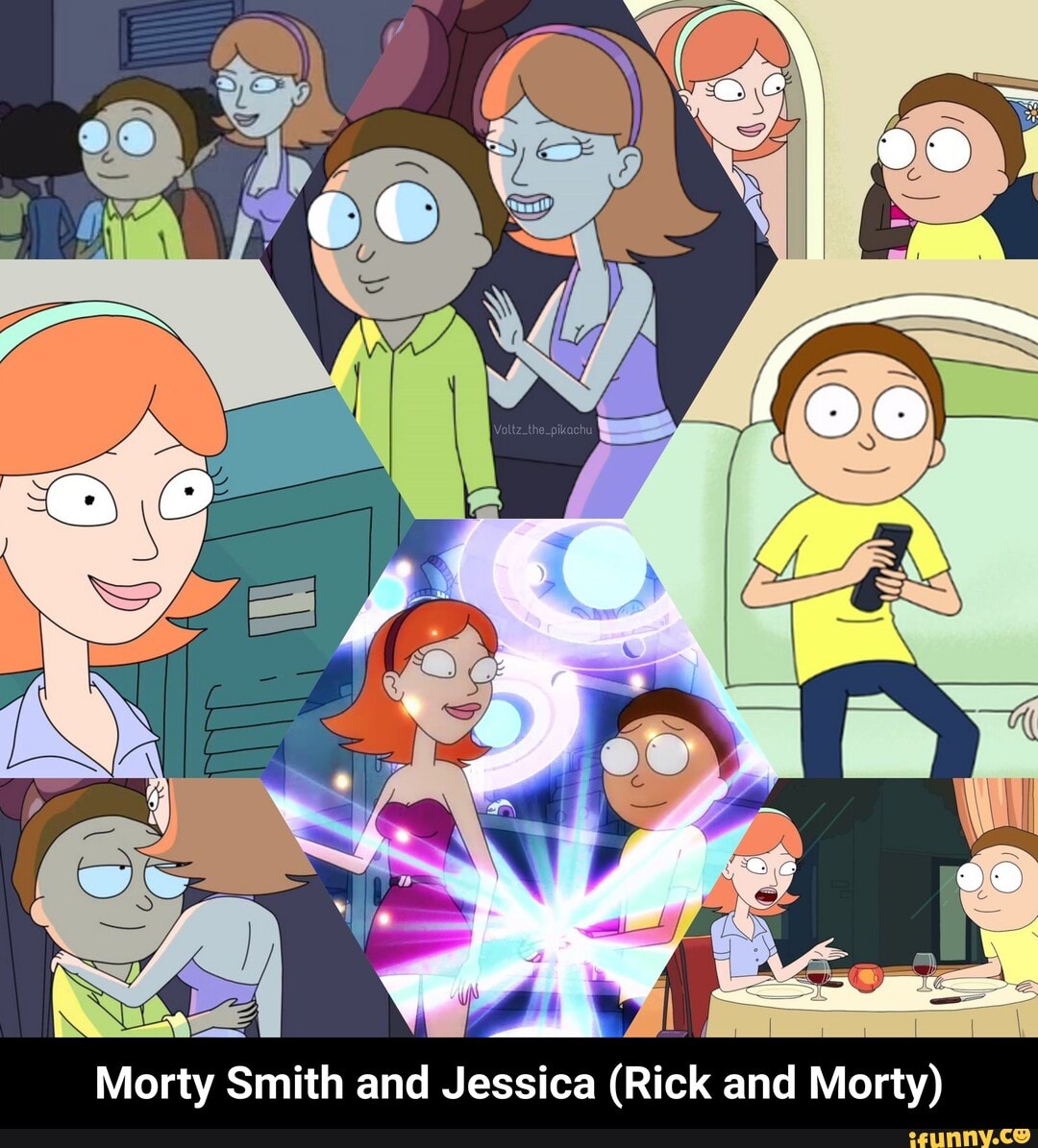 Morty Smith and Jessica (Rick and Morty) - Morty Smith and Jessica ...