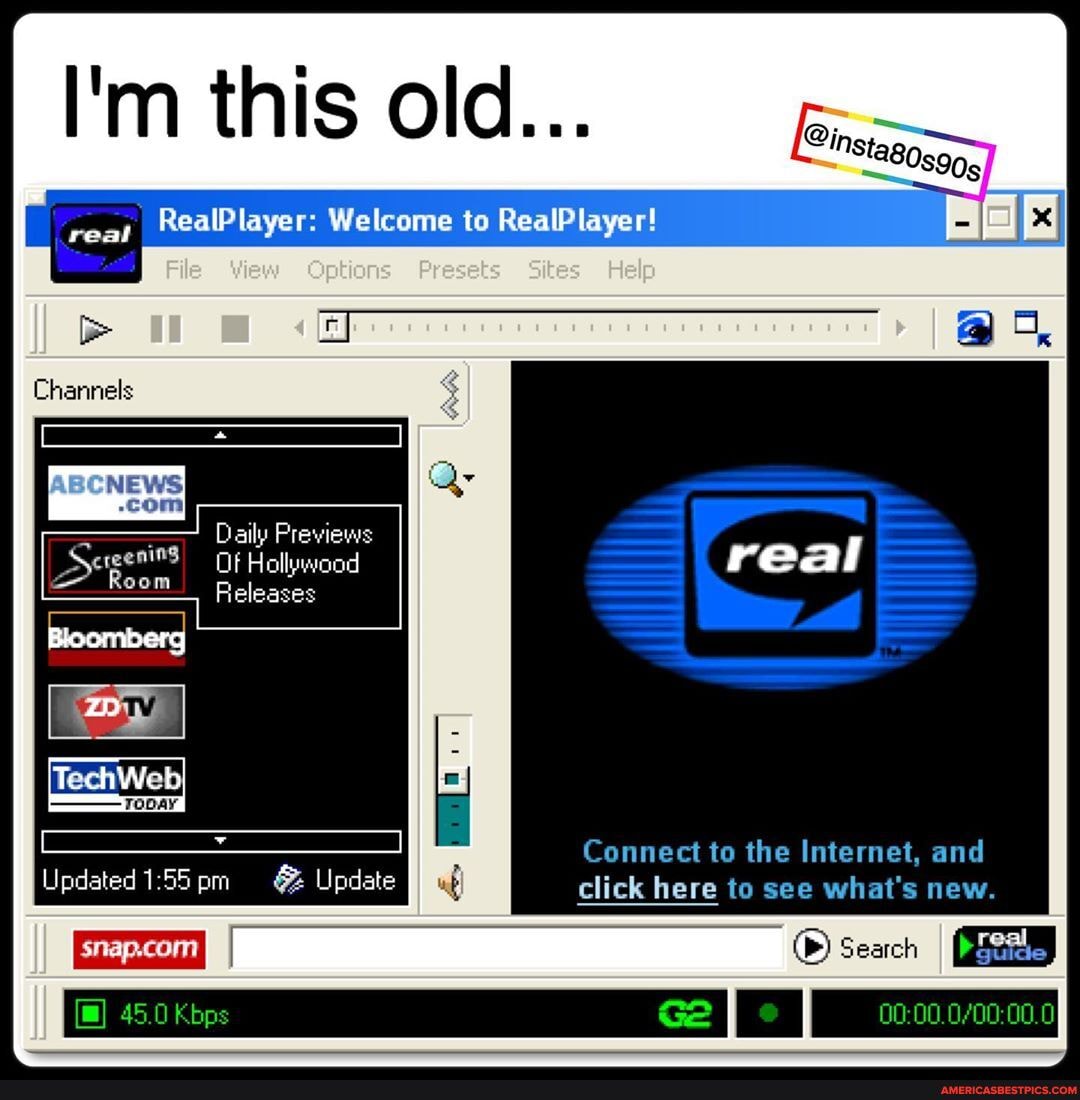 old real player s