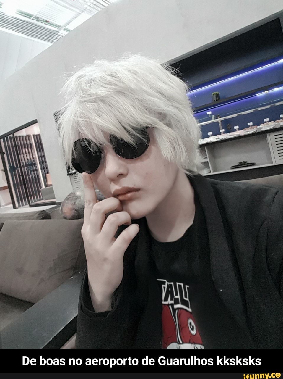 De boas no aeroporto de Guarulhos kksksks - De boas no aeroporto de Guarulhos kksksks