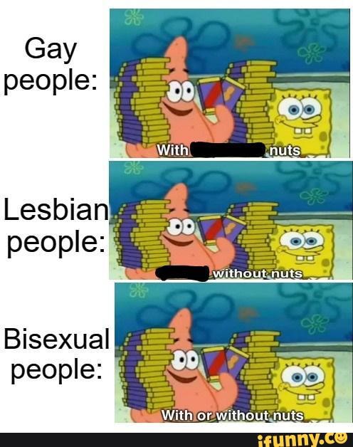 Gay
people:
Lesbian
people:
Bisexual
people:
