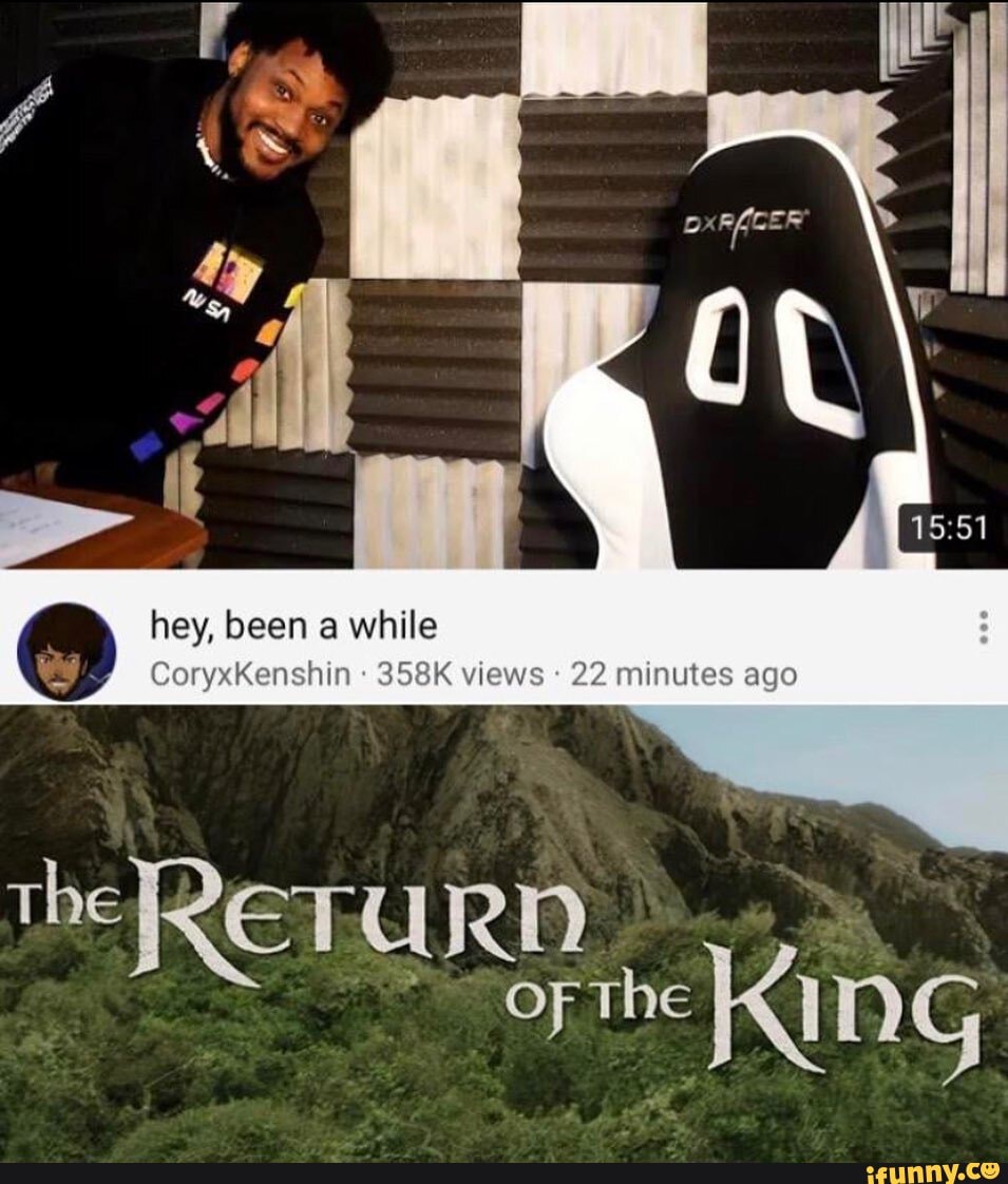 hey, been a while
CoryxKenshin 358K views 22 minutes ago
the RETURD
OF The