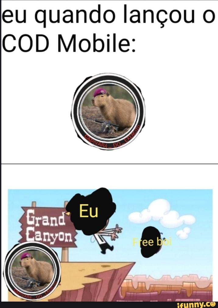eu quando lançou o
COD Mobile: