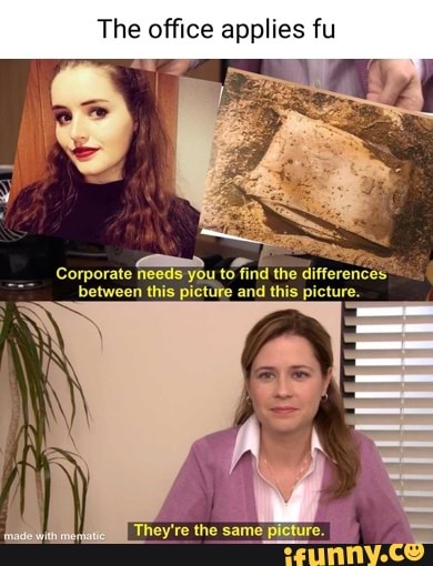 The office applies fu am Corporate needs you to find the differences ...