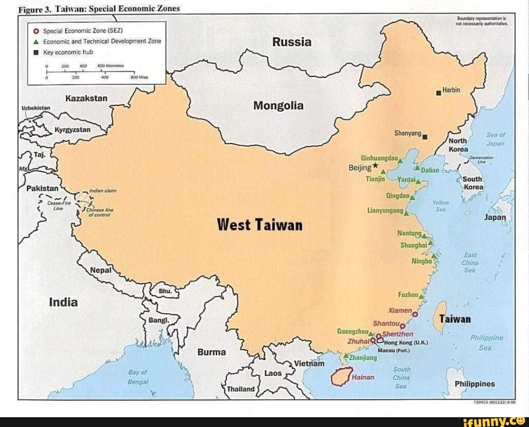 Figure 3. Taiwan: Special Economic Zones Boundary rpreiabon Special ...