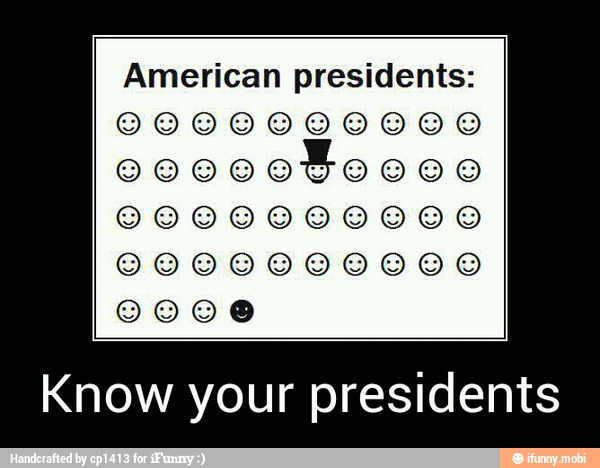 American presidents:
0000
Know your presidents - Know your presidents