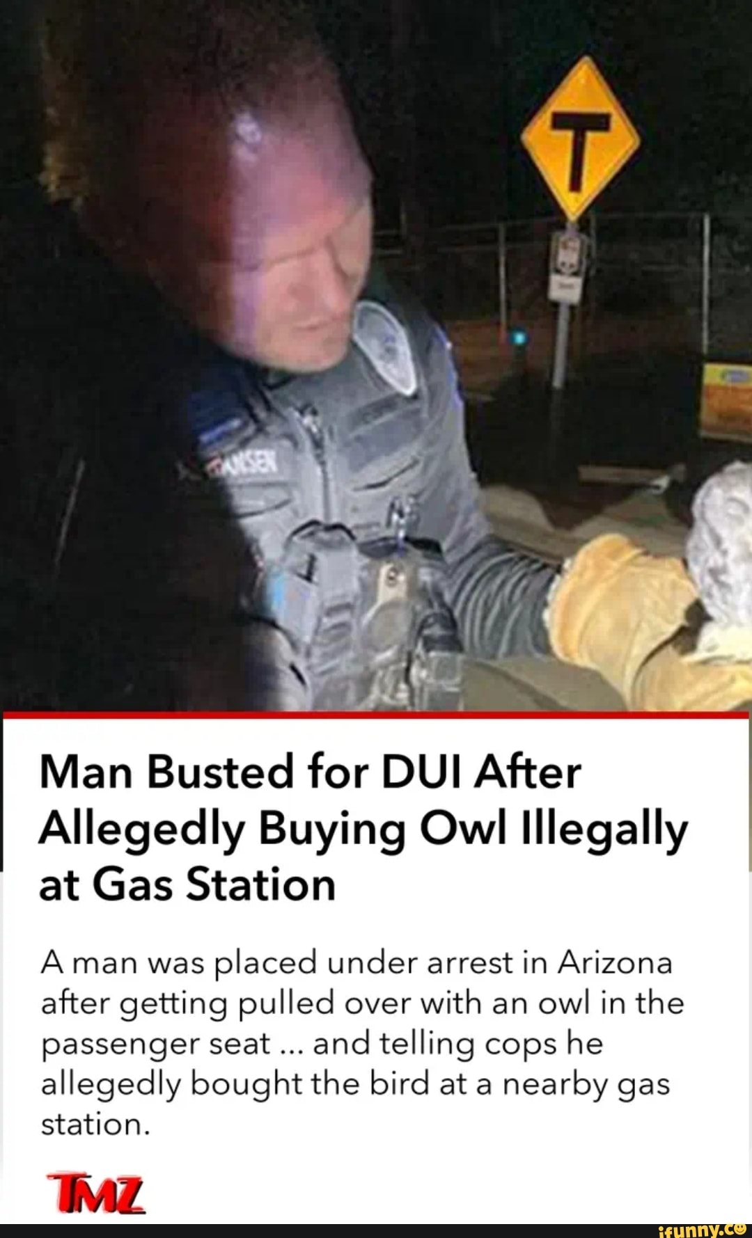 Man Busted For Dui After Allegedly Buying Owl Illegally At Gas Station