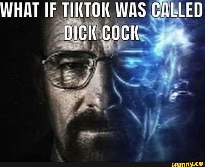 What If Tiktok Was Called Dick Cock Ifunny 0038