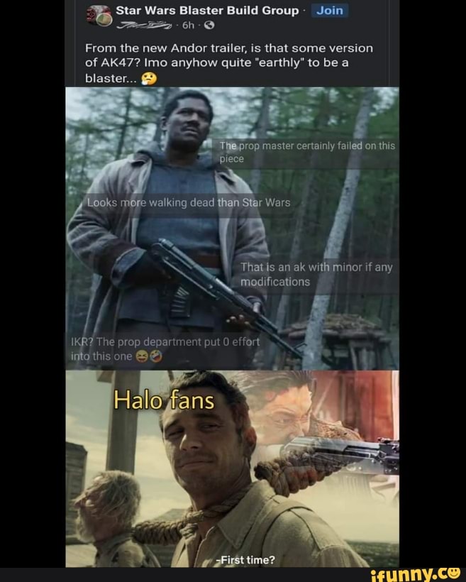 Star Wars Blaster Build Group Join From the new Andor trailer, is that ...