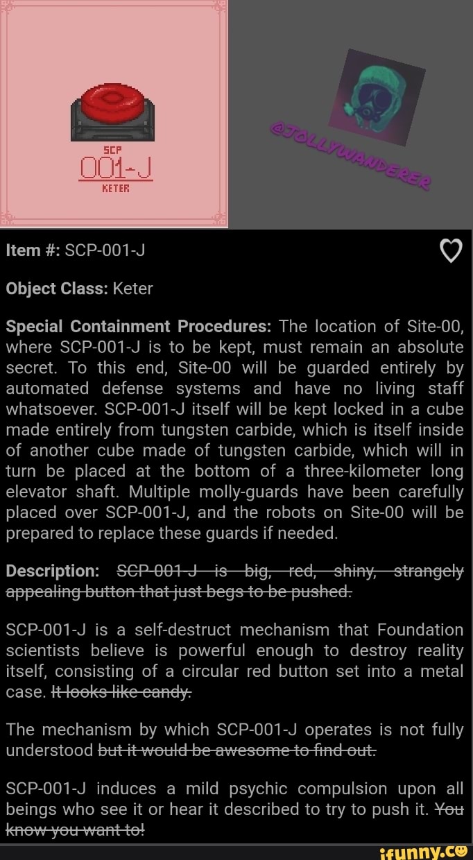 SCP-001-J - SCP Foundation