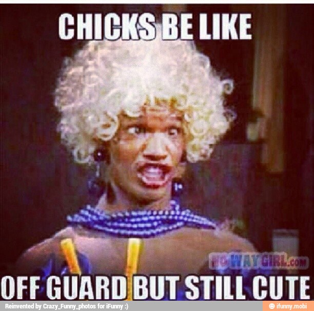 OFF GUARD'BUT STILL CUTE