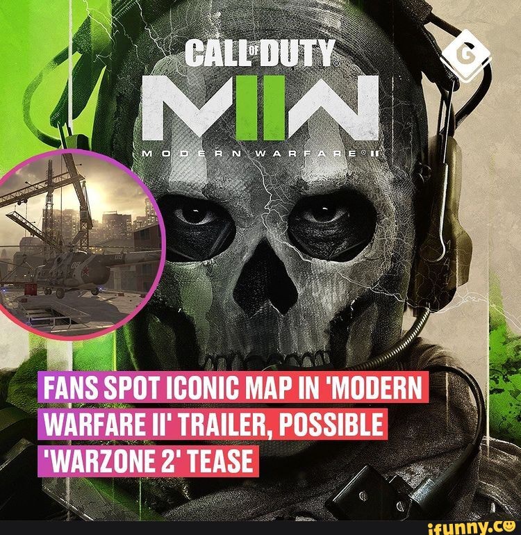 [MODERN WARFARE FANS SPOT ICONIC MAP IN 'MODERN WARFARE TRAILER ...