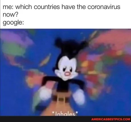 me: which countries have the coronavirus now?
google: