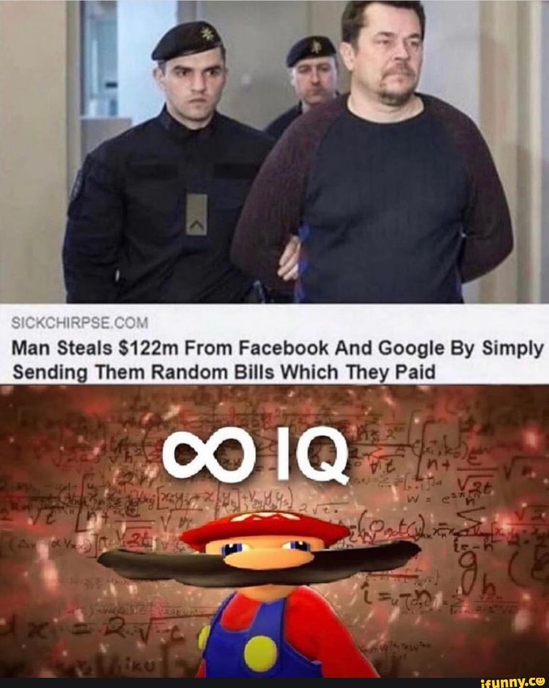 Man Steals $122m From Facebook And Google By Simply
SE
Sending Them Random Bills Which They Paid