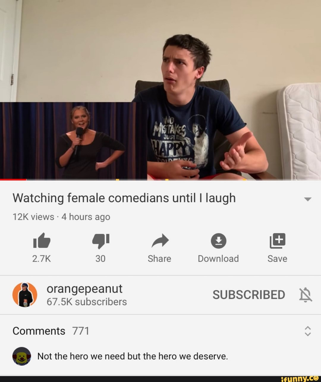 Watching female comedians until I laugh 12K views 4 hours ago ZIK 30 ...