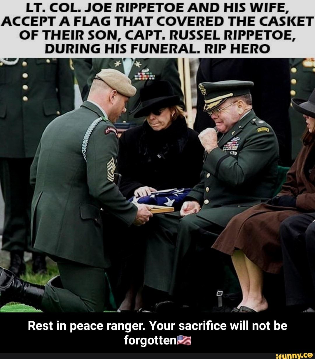 Rest In Peace Ranger Your Sacrifice Will Not Be Forgotten Ifunny