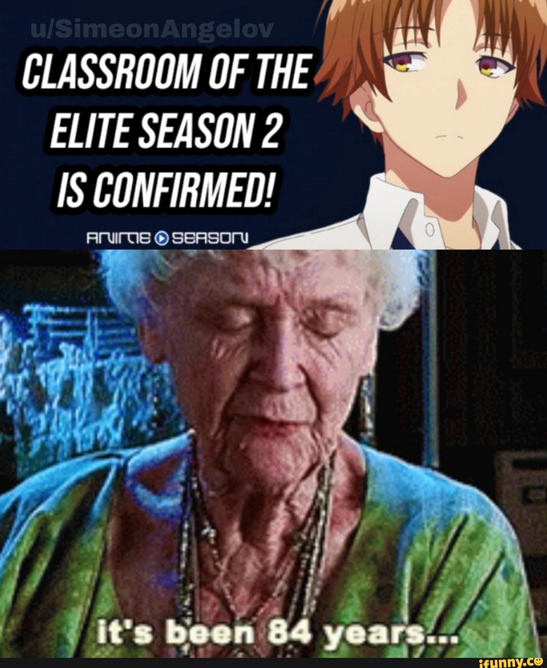 CLASSROOM OF THE ELITE SEASON 2 IS CONFIRMED! been iFunny