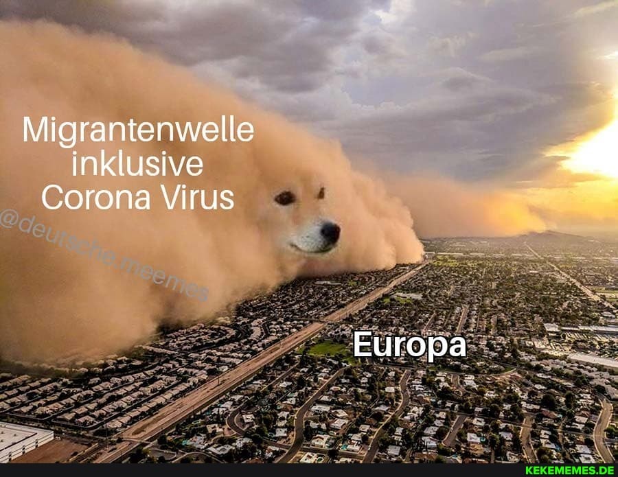 Migrantenwelle inklusive
Corona Virus
Europa