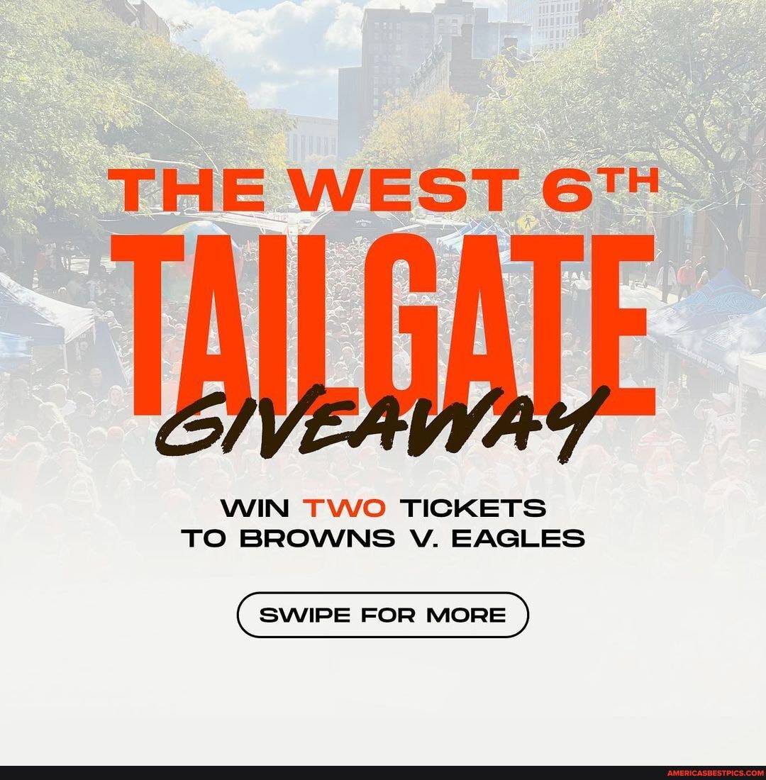 \ud83c\udfc8 BROWNS SEASON OPENER TICKET GIVEAWAY \ud83c\udfc8 We're randomly selecting a  winner to receive a pair of FREE tickets to see the Browns take on\u2026 |  Instagram