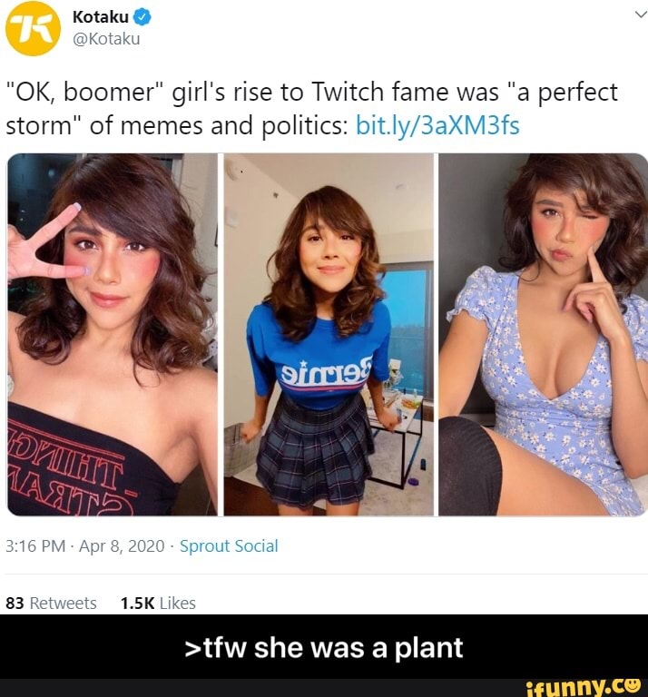 OK, Boomer' Girl's Rise To Twitch Fame Was 'A Perfect Storm' Of