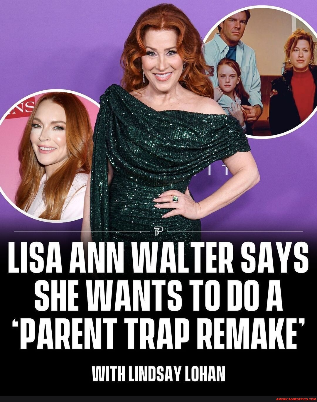 Lisa Ann Walter, known for her role in The Parent Trap alongside