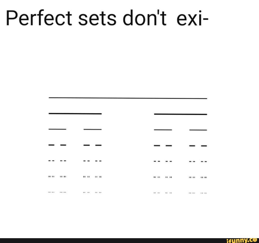 Perfect sets dont exi-