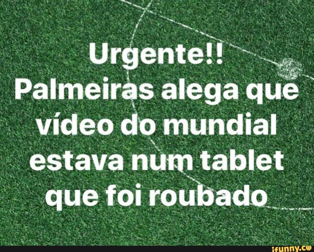 ES alega
video do mundial
I
estava num tablet
que foi ct