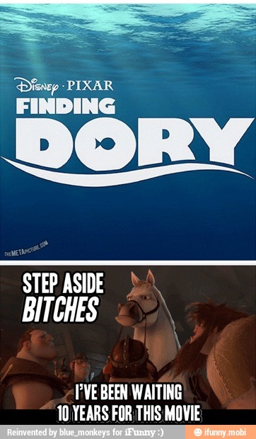 'Dieney PIXAR
FINDING
PVE BEEN WAITING
TO YEARS FOR THIS MOVIE