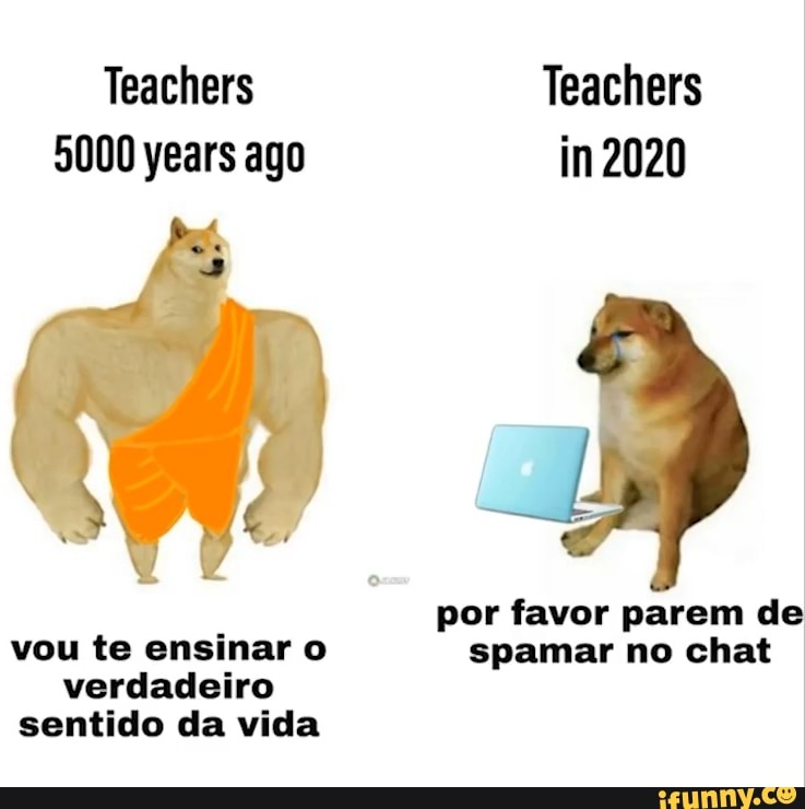 por favor parem de
vou te ensinar o spamar no chat
verdadeiro
sentido da vida