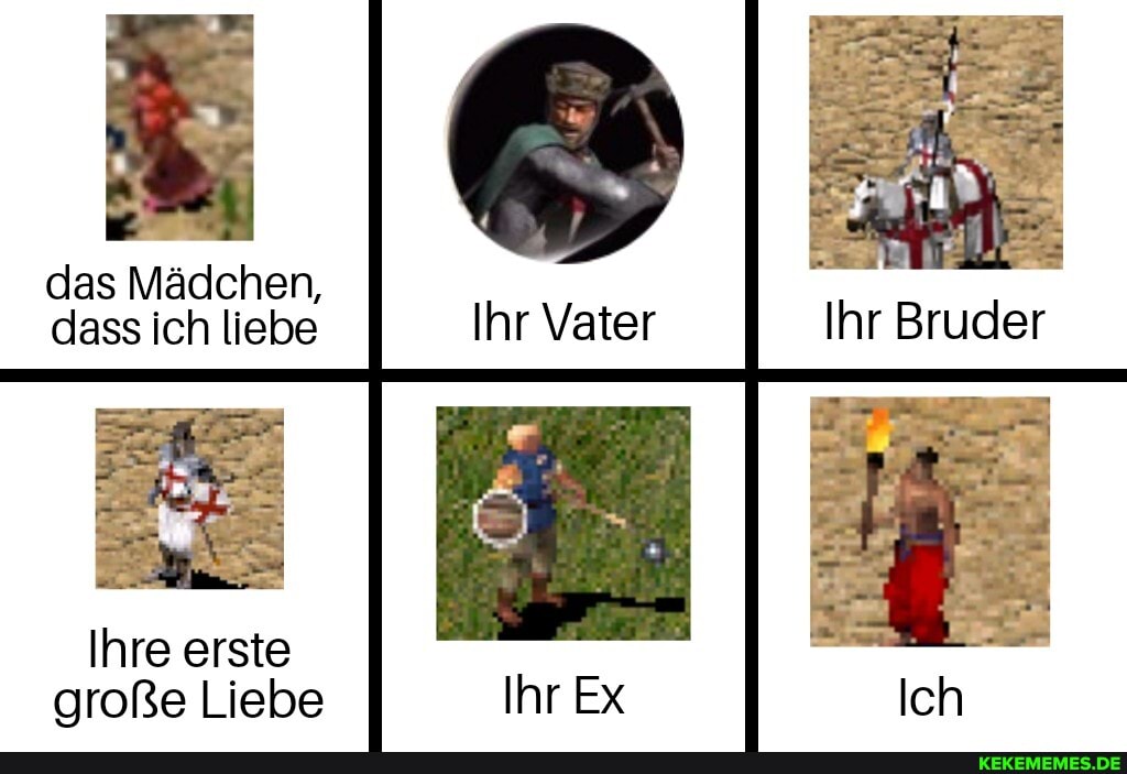 das Mädchen,
dass ich liebe Ihr Vater Ihr Bruder
Ihre erste große Liebe