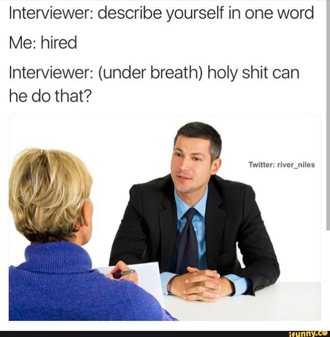 Interview dump - iFunny