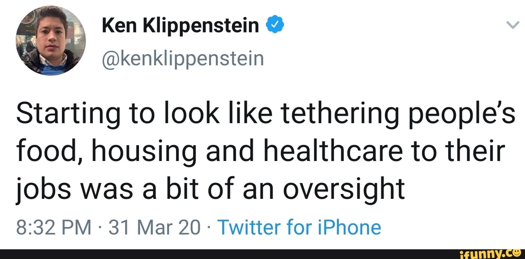 Ken Klippenstein O @kenklippenstein Starting To Look Like Tethering ...