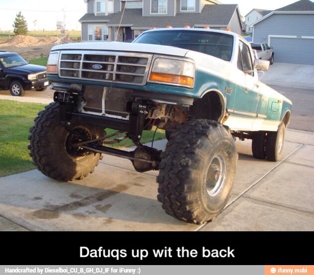 Dafuqs up wit the back - Dafuqs up wit the back